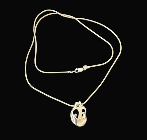 Sterling Family Pendant Necklace - Picture 1 of 9